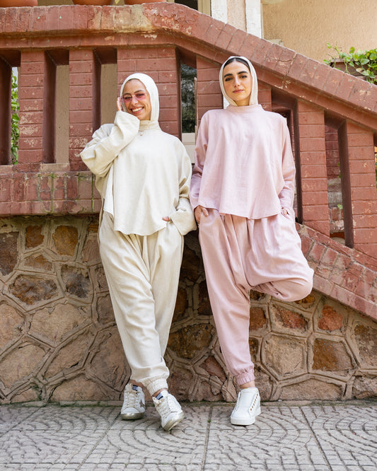 Suit with Harem Pants