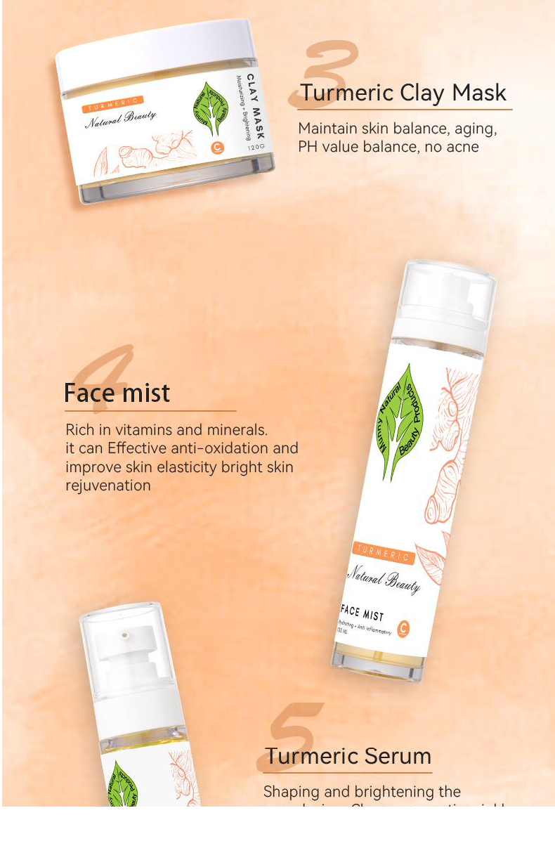 Turmeric Mist with Hyaluronic Acid & Vitamin C